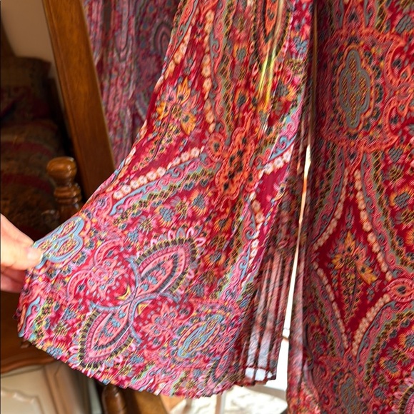 Fire Los Angeles Red and Pink Sheath Cocktail Dress - Picture 4 of 12